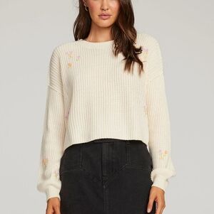 Saltwater Luxe Charmed Sweater Natural XS